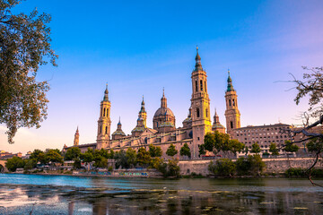 Bas&iacute;lica de Nuestra Se&ntilde;ora del Pilar, Zaragoza, Arag&oacute;n, Espa&ntilde;a