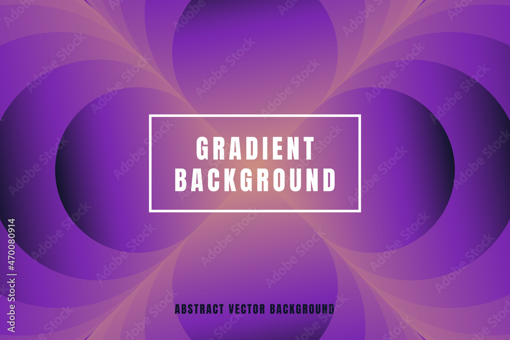Poster vector illustration - trendy abstract creative minimalist prints and compositions with bright gradie