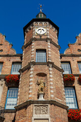 Obraz premium City hall, Designt by Gabriel de Grupello, Düsseldorf, North Rhine Westphalia, Germany