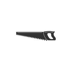 hand saw icon design template vector isolated illustration