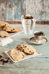 galletas de arándano