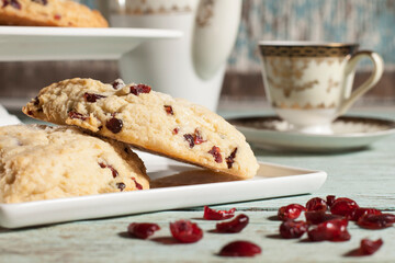 galletas de arándano