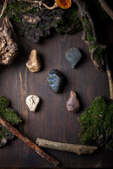ancient stones tools - 470087716