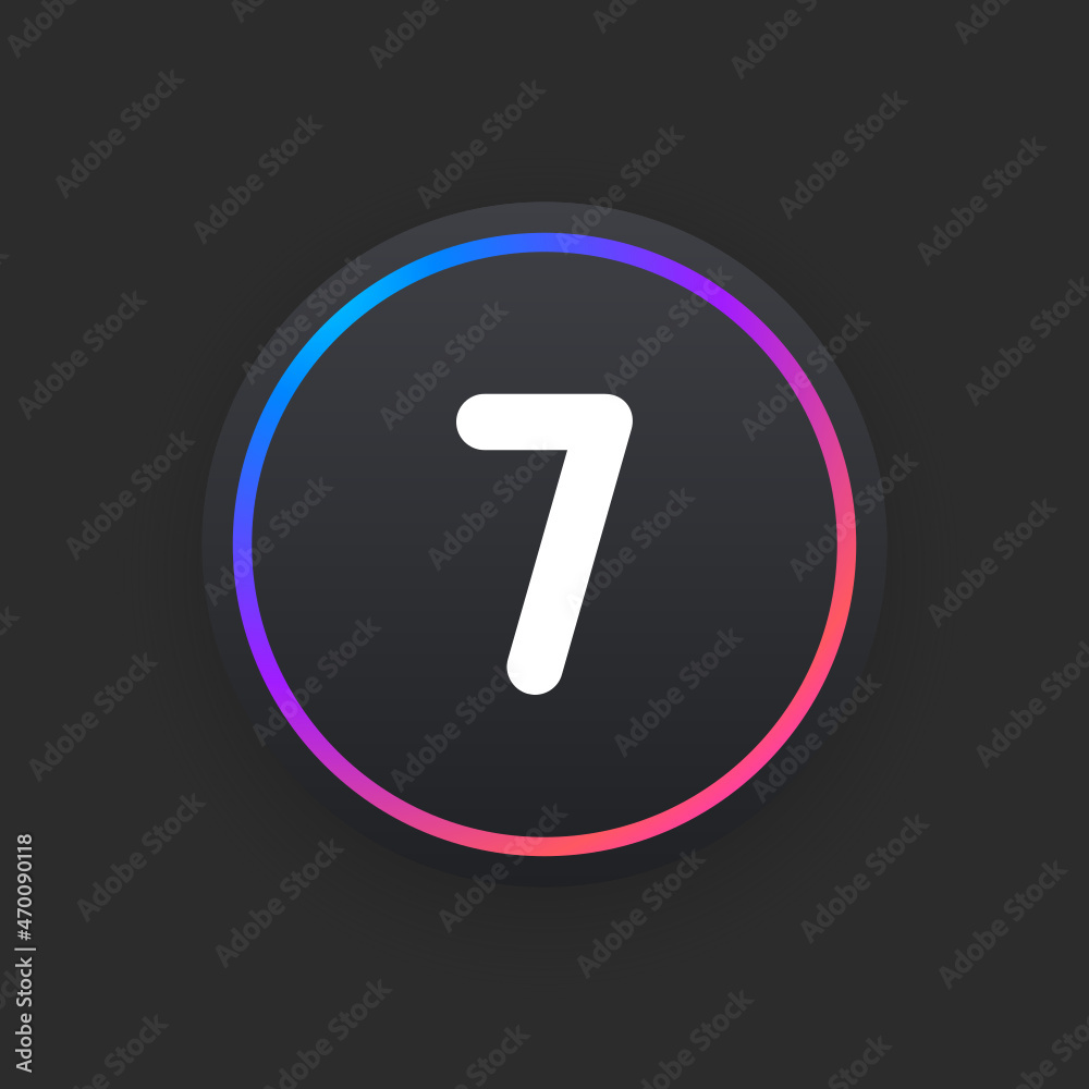 Poster seven - ui icon