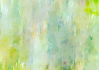 緑色の幻想的なキラキラ水彩テクスチャ背景
