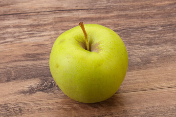 Ripe and sweet green apple