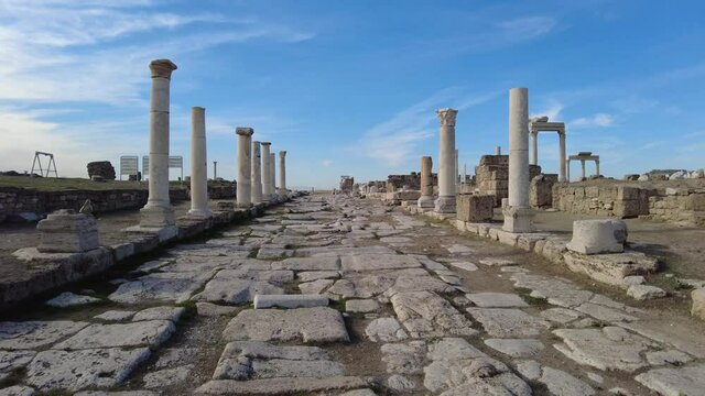 Laodicea on the Lycus was an ancient city built on the river Lycus. It was located in the Hellenistic regions of Caria and Lydia, which later became the Roman Province of Phrygia Pacatiana.