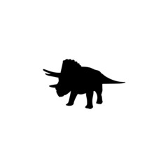 Dinosaur silhouette