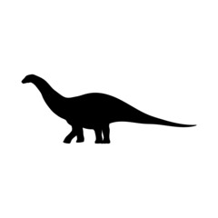 Dinosaur silhouette