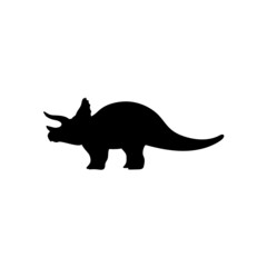 Dinosaur silhouette