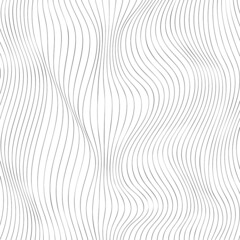 Abstract Waving Stripes Background.