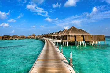 Fototapeta na wymiar Maldives Islands Ocean Tropical