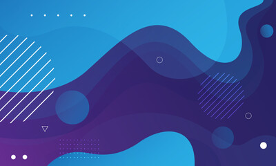 Abstract blue background. Vector illustration