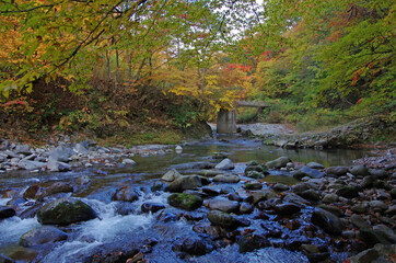 福島県中津川渓谷