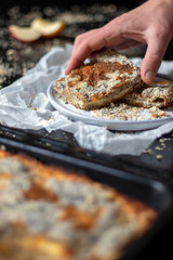 Mosaic apple pie