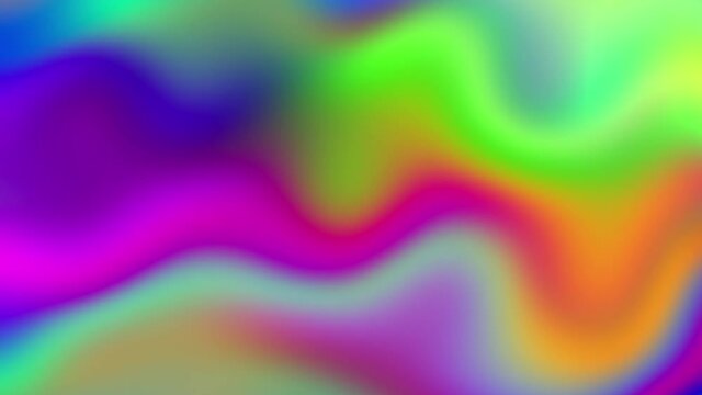 Abstract Rainbow colourful waves background - Abstract background