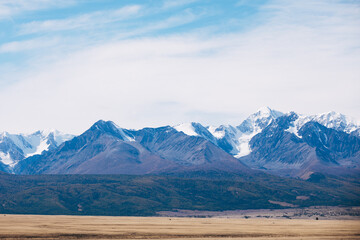 Fototapeta premium landscape with sky and clouds