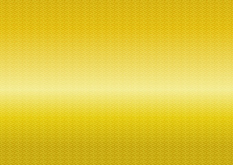 華やかな和風イメージ　紗綾形地紋　黄金色背景画像