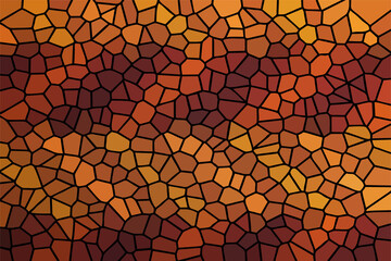Multicolor Broken Stained Glass Background