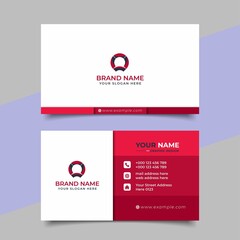 Creative Modern Professional Business card Vector Design
