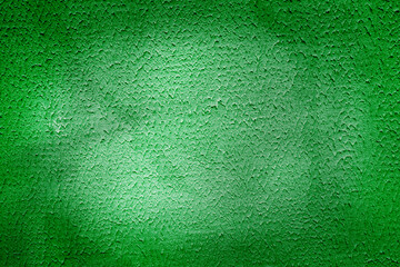 Green concrete wall with grunge for abstract background. Green texture