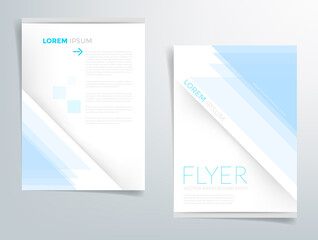 Header flyer brochure business card template