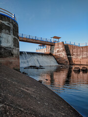 dam on the river