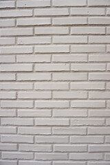 Texture or background of white brick wall