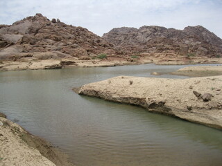 lake in the desert