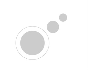 abstract simple background with bubbles