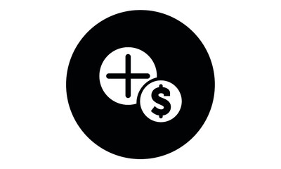 Vector icon for medical report