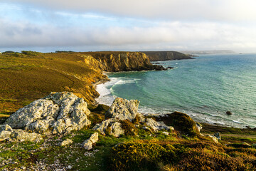 Frankreich, Bretagne, Finistère, Pointe de Dinan