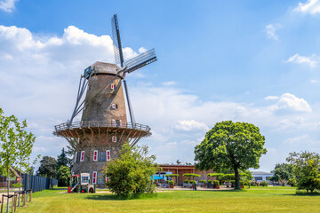 Obraz premium Mühle, Xanten, Nordrhein-Westfalen, Deutschland 