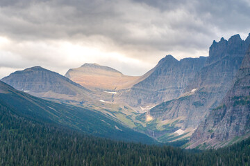 Grinnell Glacier hike in Glacier National Park, Montana
