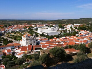 Eglise Igreja Matriz &agrave; Portel au Portugal Alentejo