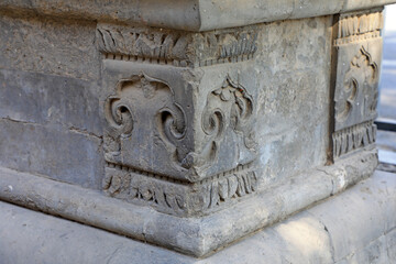 Ancient brick carving craft building, Beijing