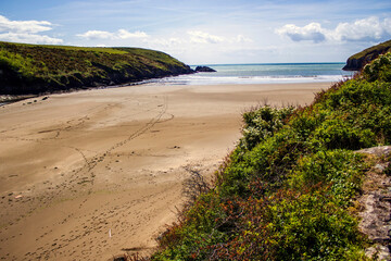 Long and narrow Stradbally Cove