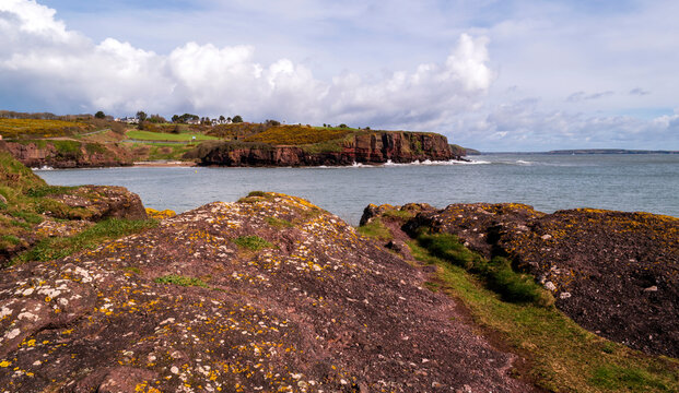 The red cliffs of Dunmore East
