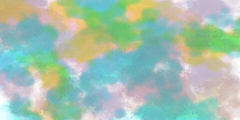 Abstract painting on canvas. abstract watercolor background and abstract multicolored hand painted watercolor background.