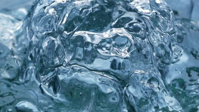 beautiful fresh water motion in slow motion