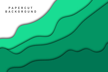 Papercut background| abstract background| Papercut pattern template