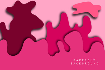 Papercut background| abstract background| Papercut pattern template