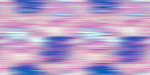 Pattern inspired by natural bio seamless line textures straight moody tie dye  background. Wavy irregular bleeding stripe  pattern. Atmospheric ombre distorted watercolor effect. 2023 colors summer  © PATTERN_SPIRIT