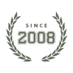 Since 2008 year anniversary celebration