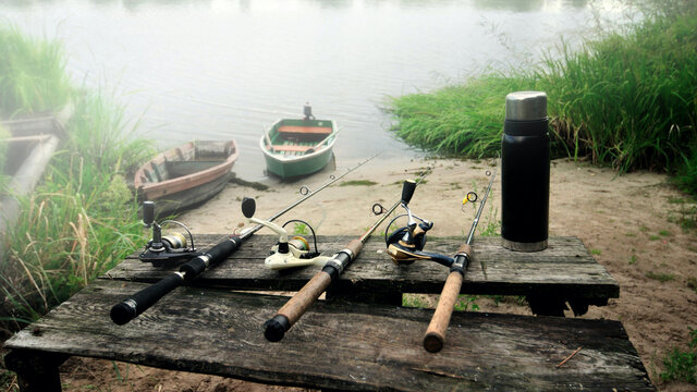 fishing rods tackle baits reels boats