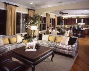 House Living room Interior Design of Home