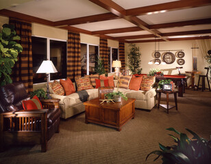 House Living room Interior Design of Home
