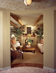 House Living room Interior Design of Home