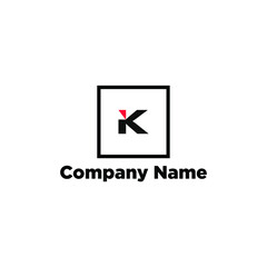 Letter k logo design