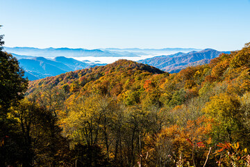 autumn in the mountains